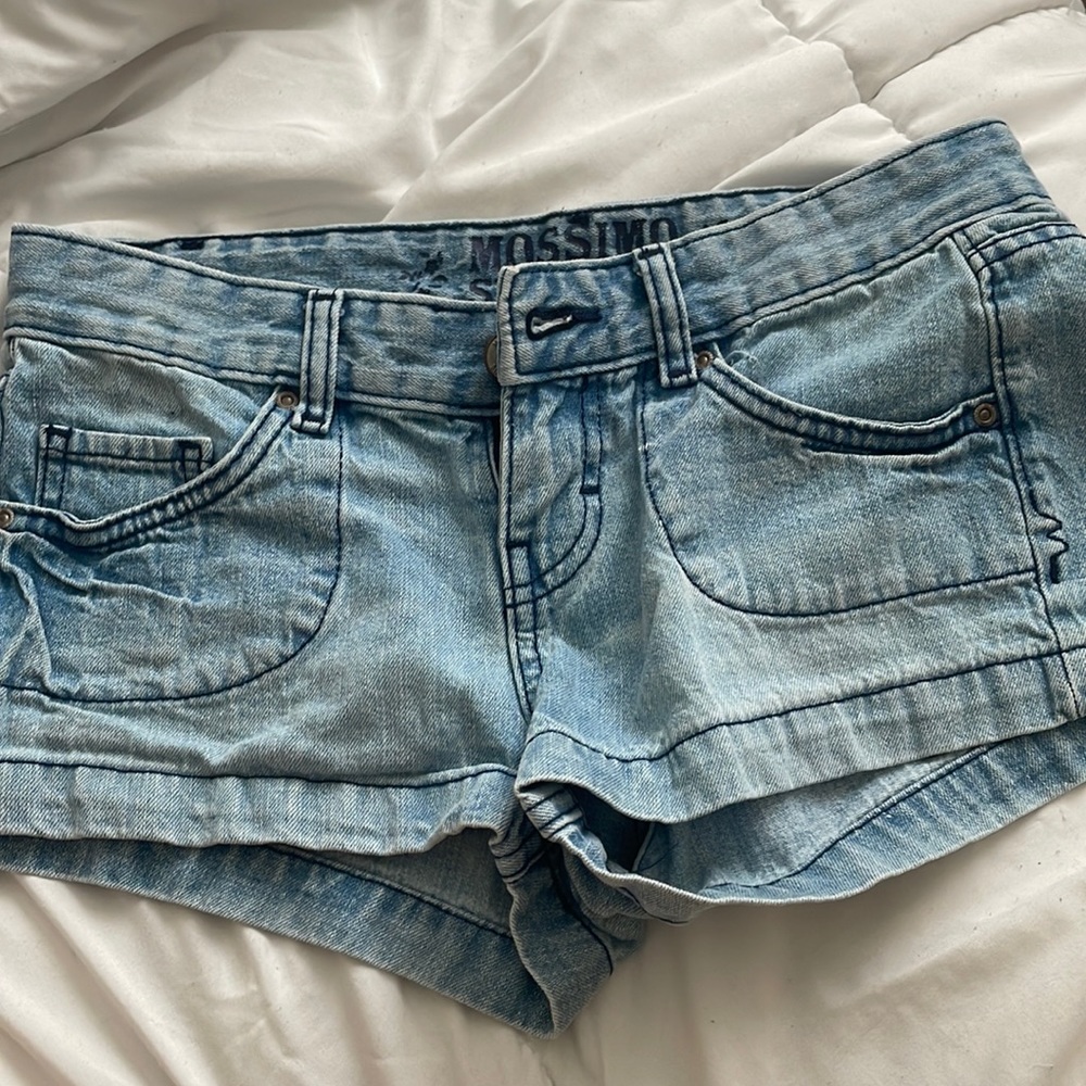 Y2K low rise shorts
